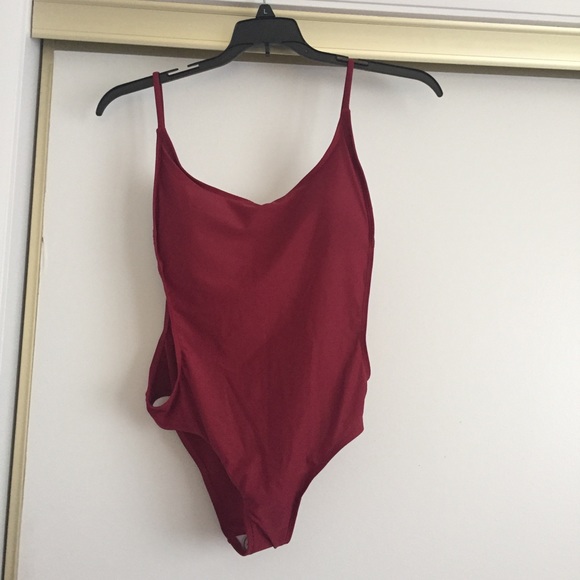 Sunny Co. Other - Maroon Sunny Co. Pamela Suit